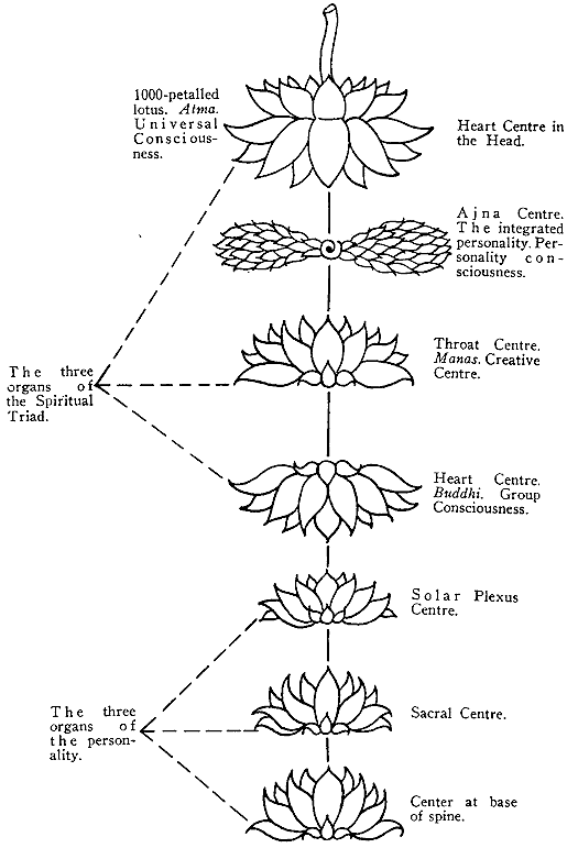 Reflection of the Spiritual Triad in the Personality